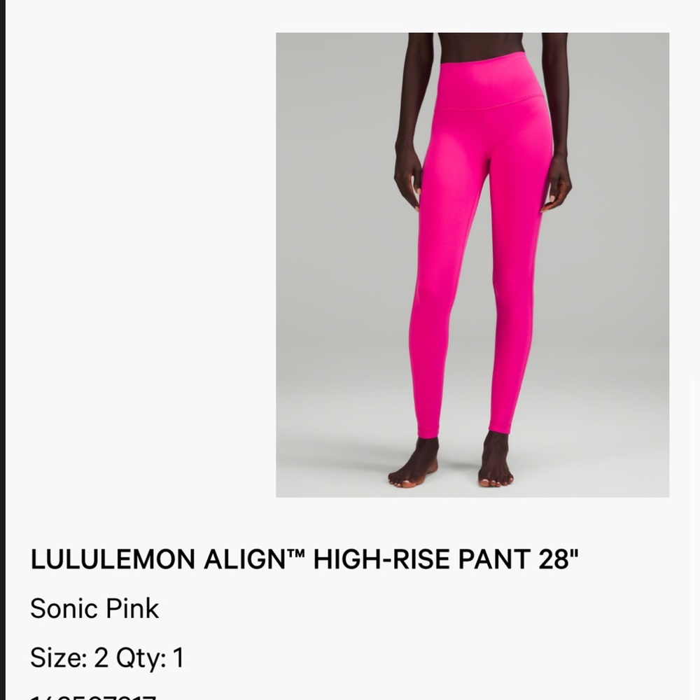 Lululemon align leggings